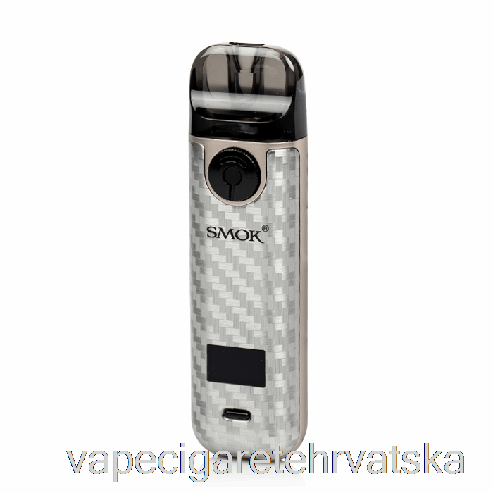 Vape Hrvatska Smok Novo 4 25w Pod Kit Srebrna Karbonska Vlakna